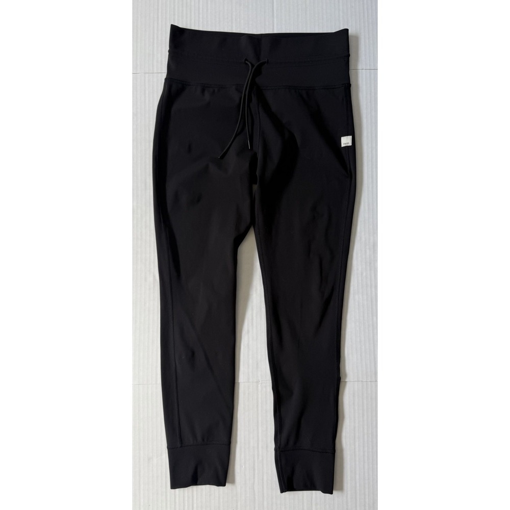 Vuori Daily Leggings Womens S/M Black High Rise 7/8 Drawstring Pants High Rise